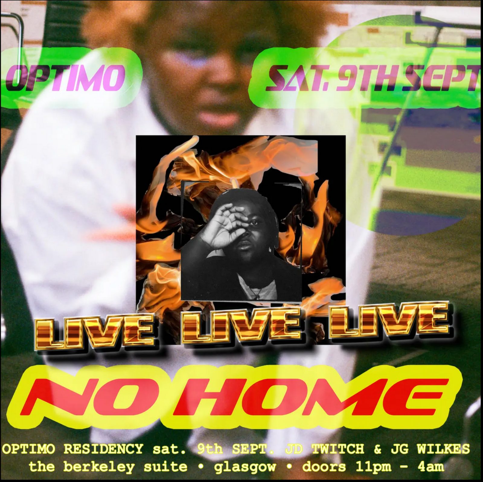 OPTIMO (ESPACIO) with NO HOME (LIVE)