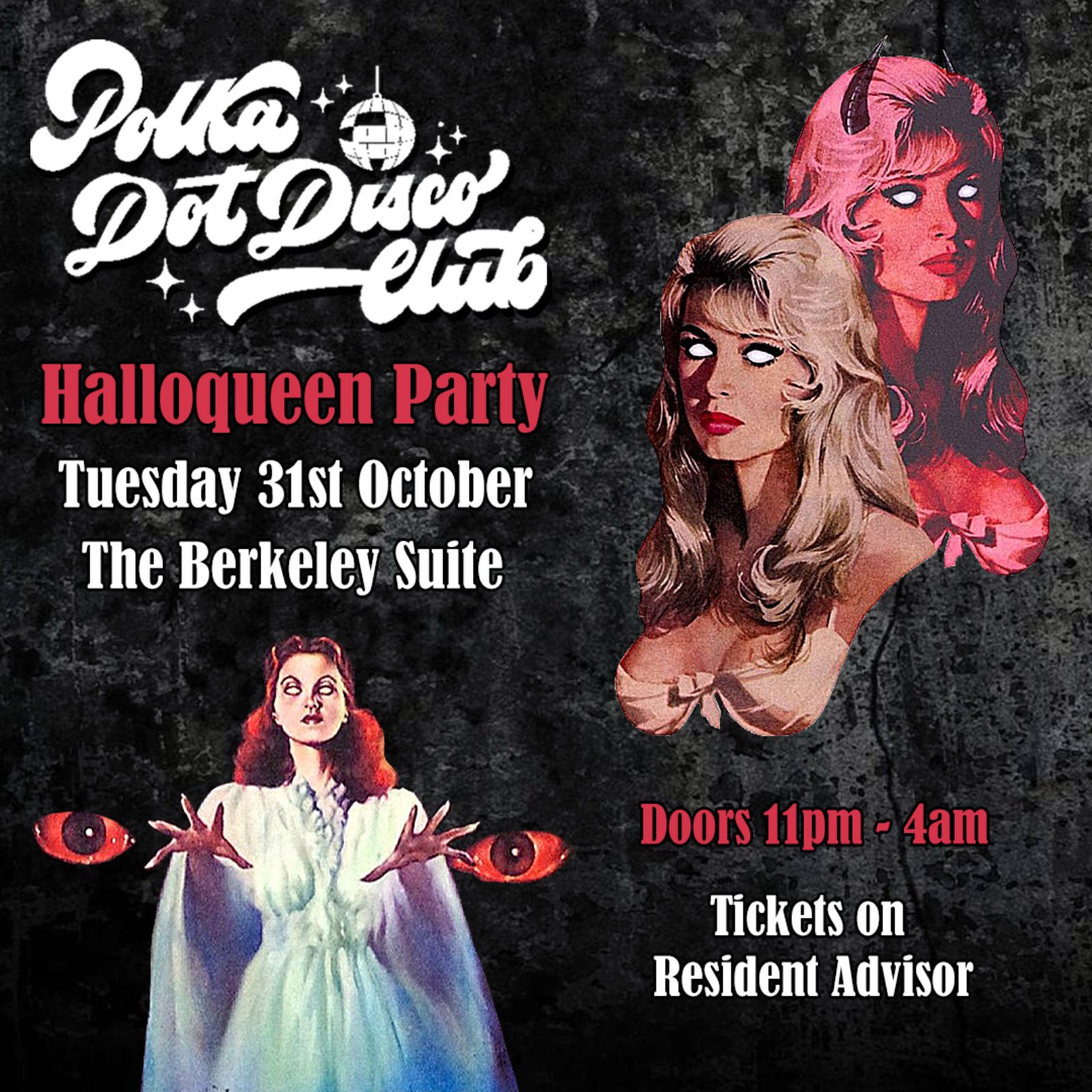 POLKA DOT DISCO CLUB - HALLOQUEEN