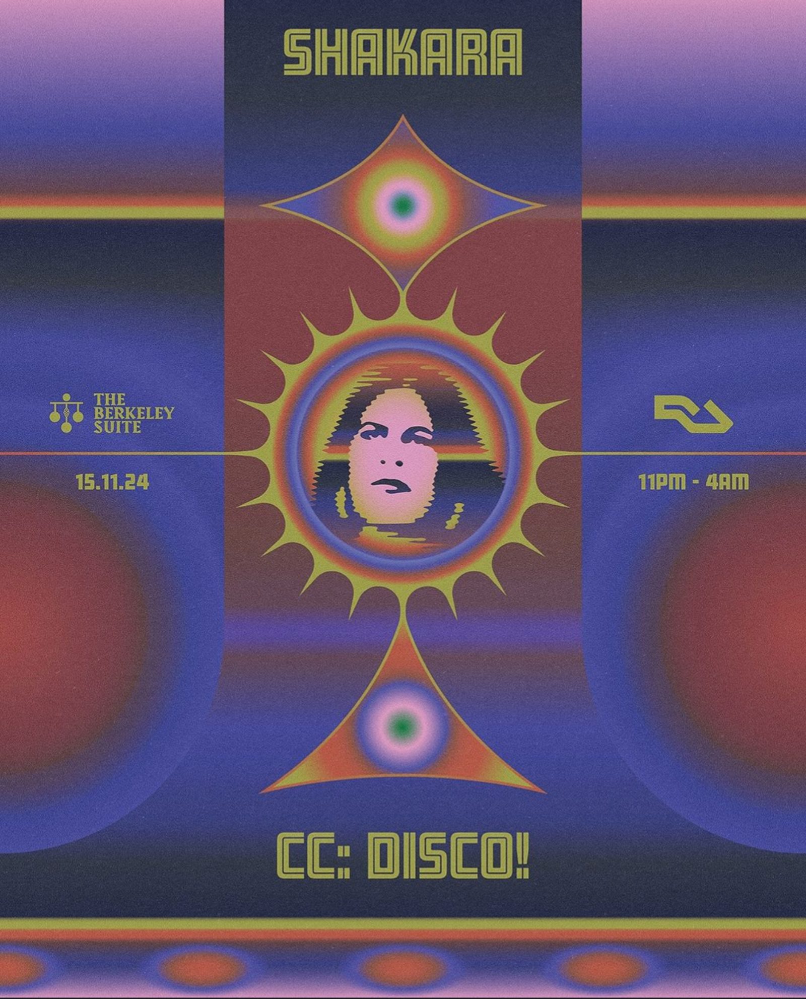 Shakara 6th Birthday Party with CC:DISCO! ϟ The Berkeley Suite ϟ 15.11.24