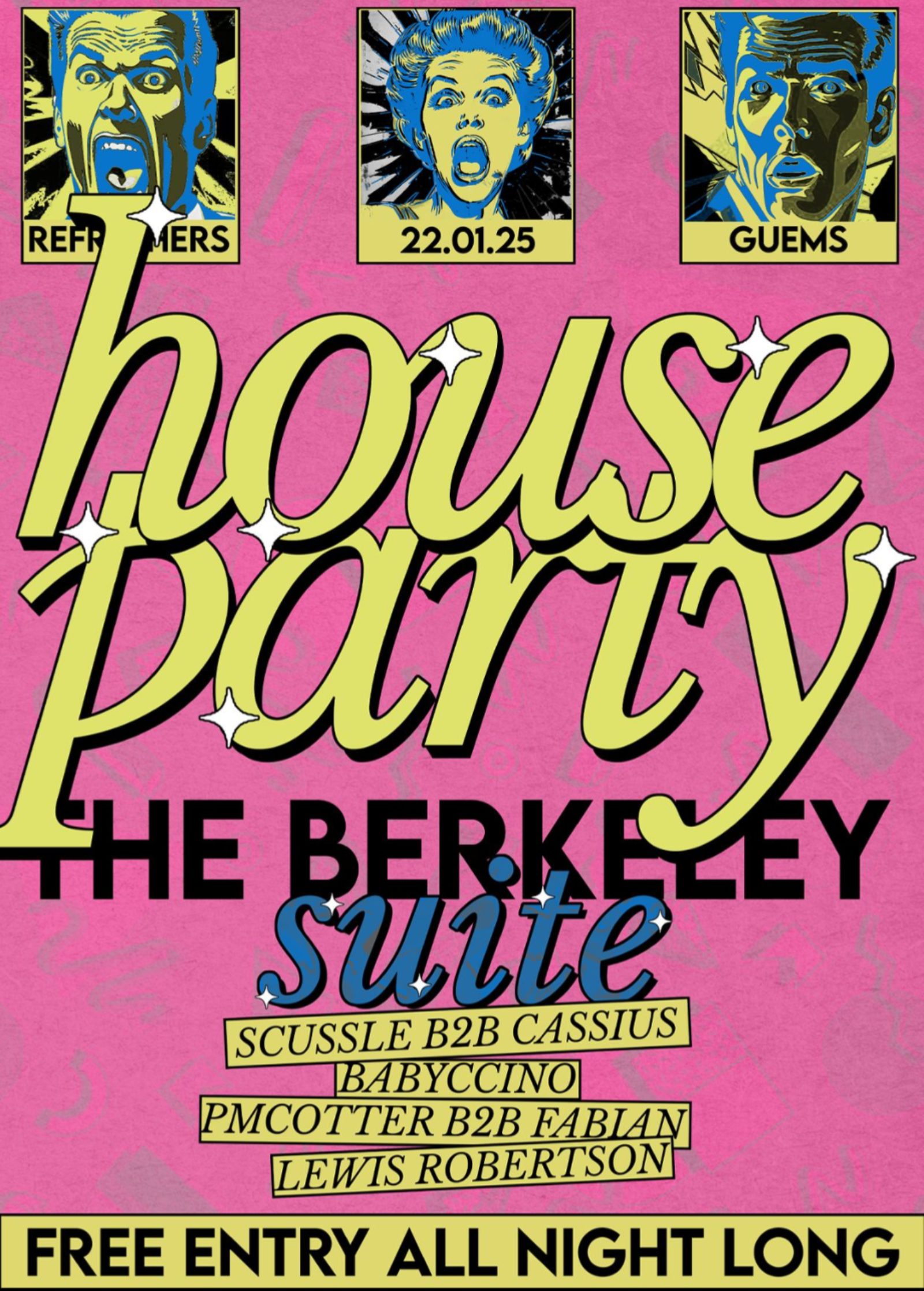 Guems x Berkeley Suite: House party (Free Tickets)