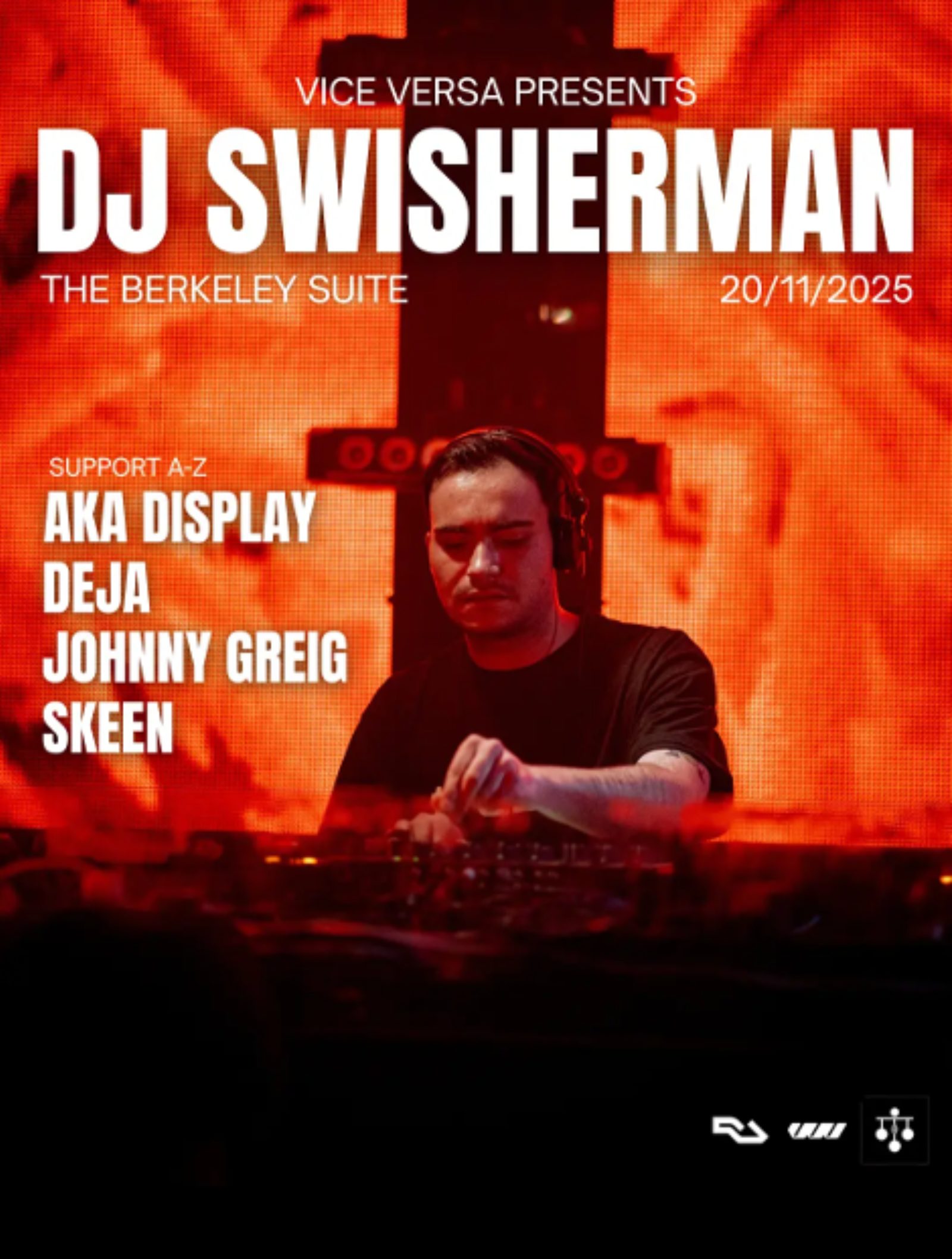 VICE VERSA presents DJ SWISHERMAN ( RESCHEDULED )