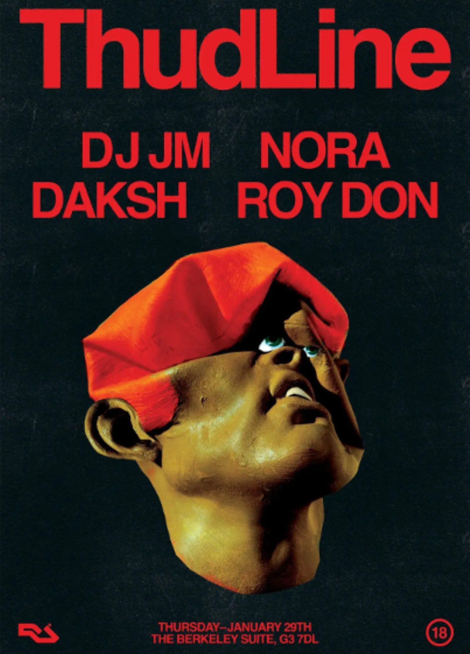 ThudLine: DJ JM, nora B2B Roy Don & Daksh  ̸ DJ JM, Nora (UK), Roy Don, Daksh