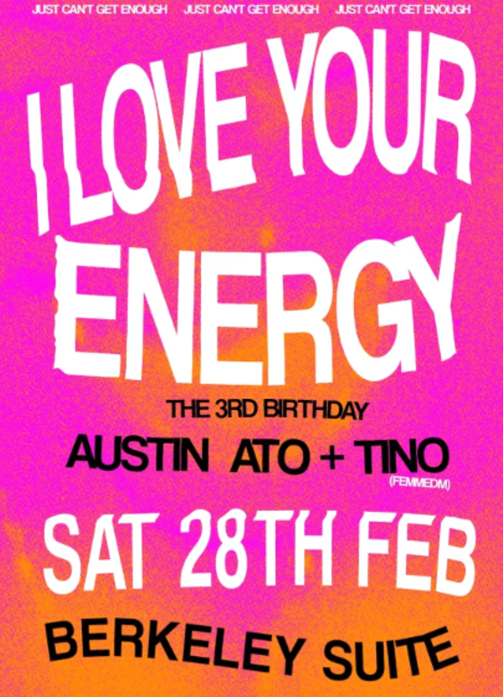 I Love Your Energy - 3rd Birthday with Austin Ato
