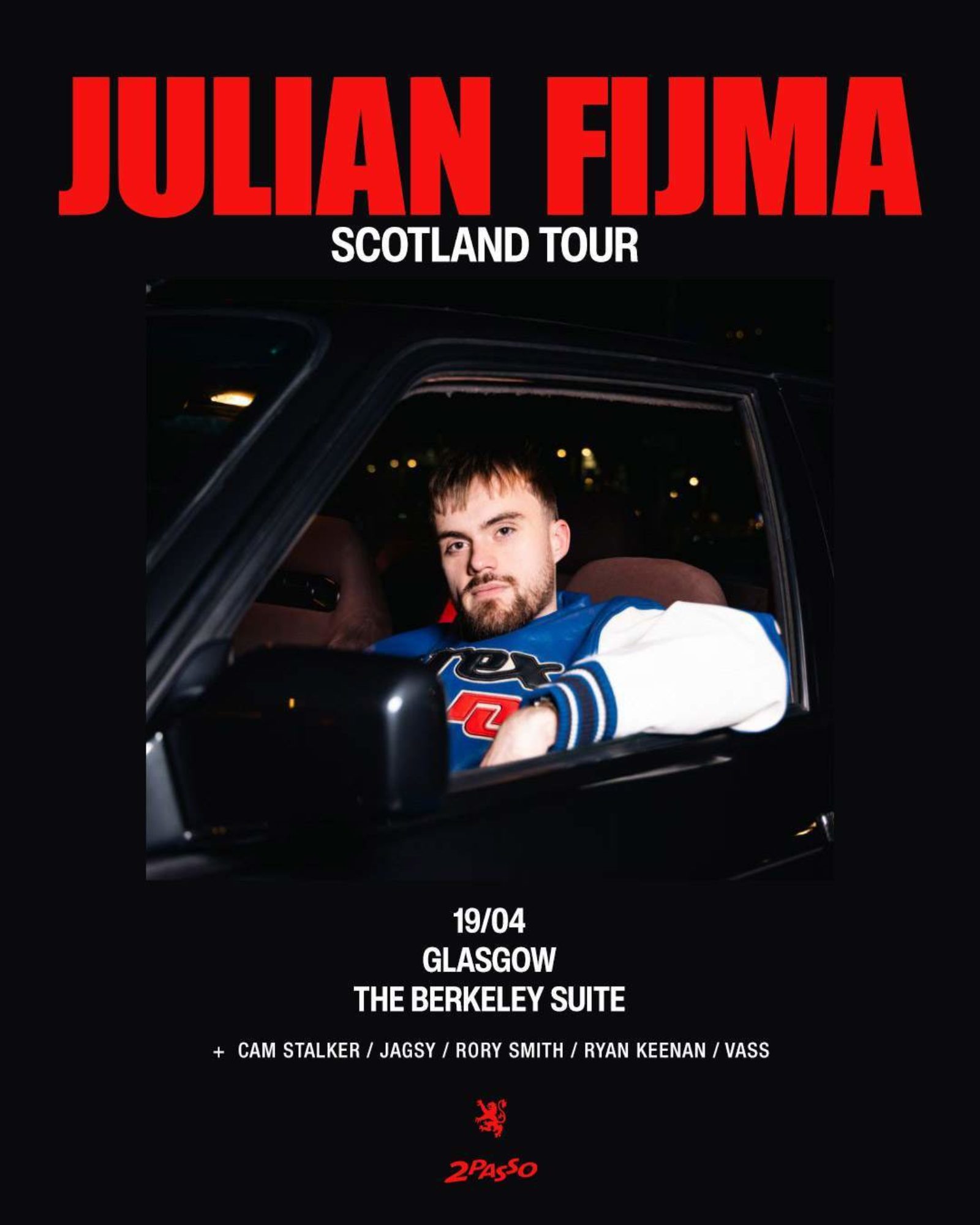Julian Fijma Scotland Tour: Glasgow