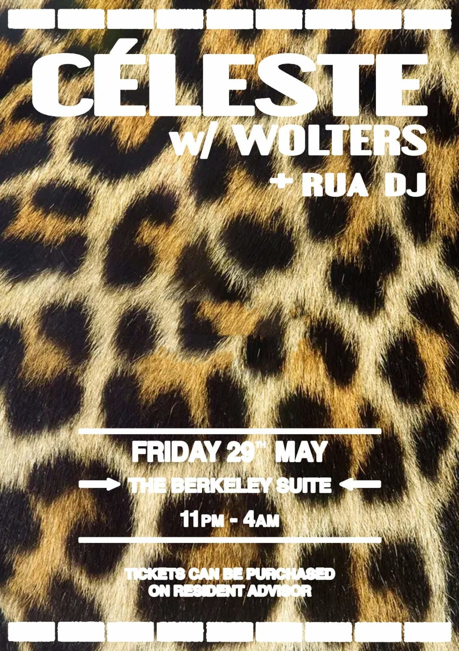 Céleste W/ WOLTERS + RUA DJ