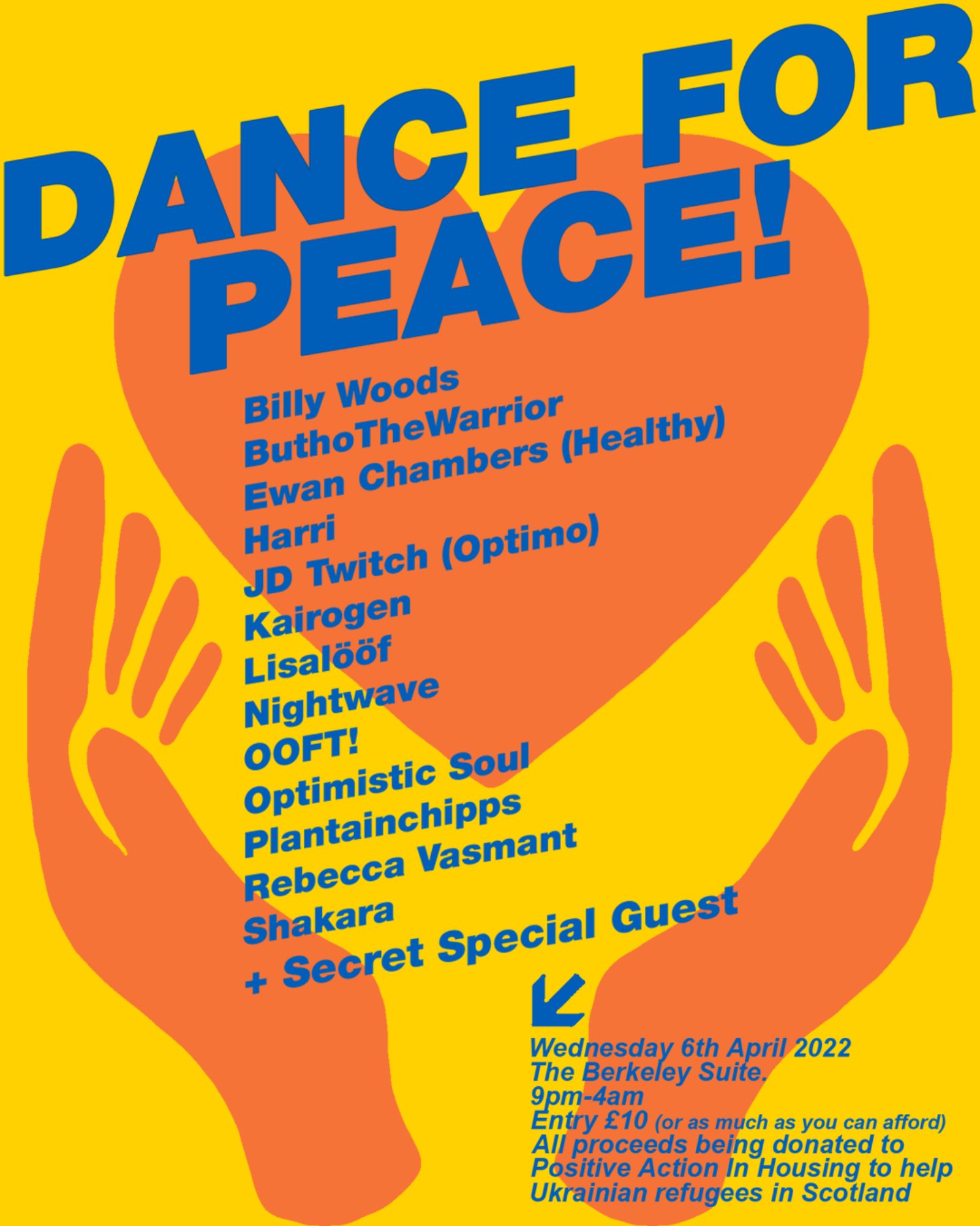 DANCE FOR PEACE - UKRAINE FUNDRAISER