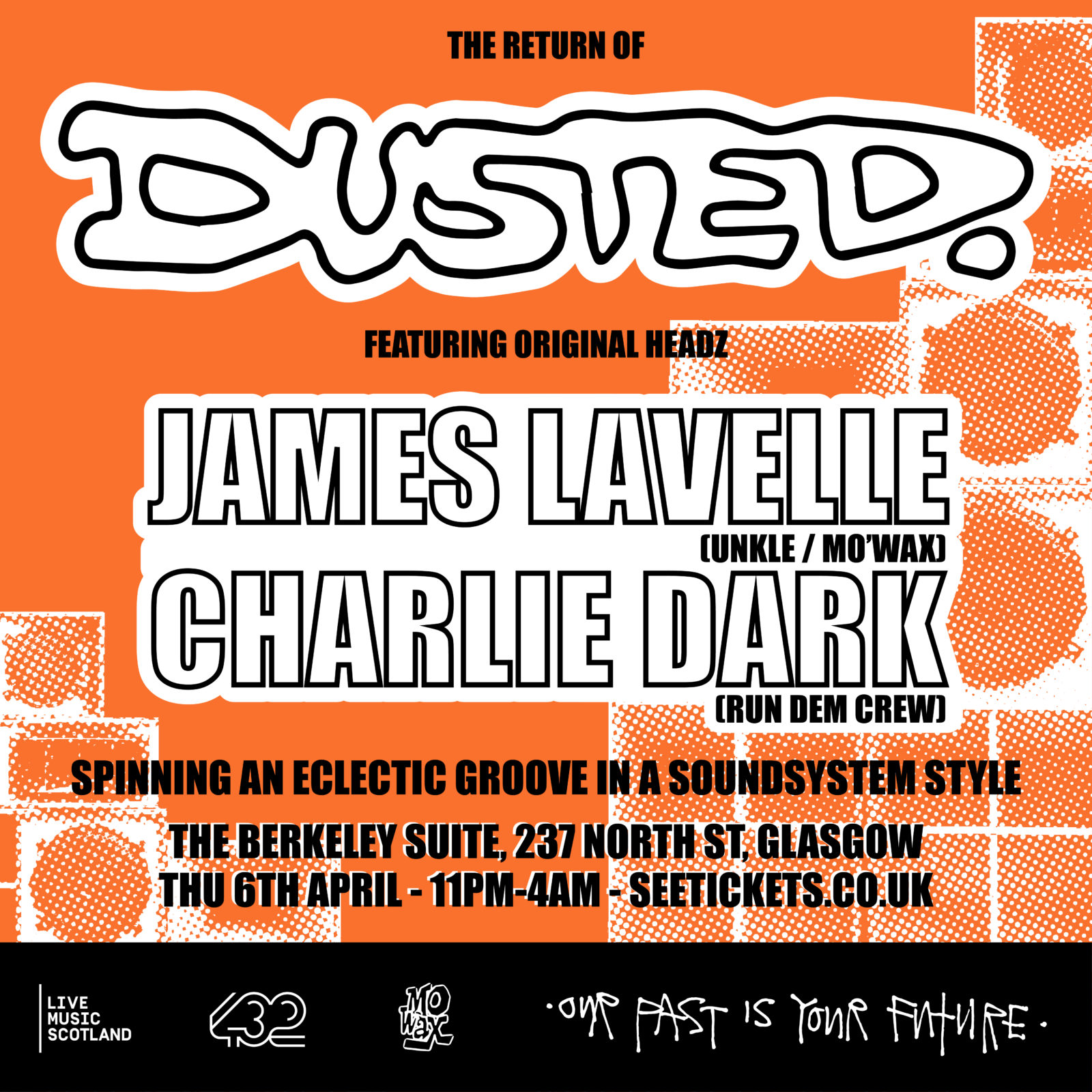 DUSTED feat James Lavelle (UNKLE / Mo Wax) x Charlie Dark