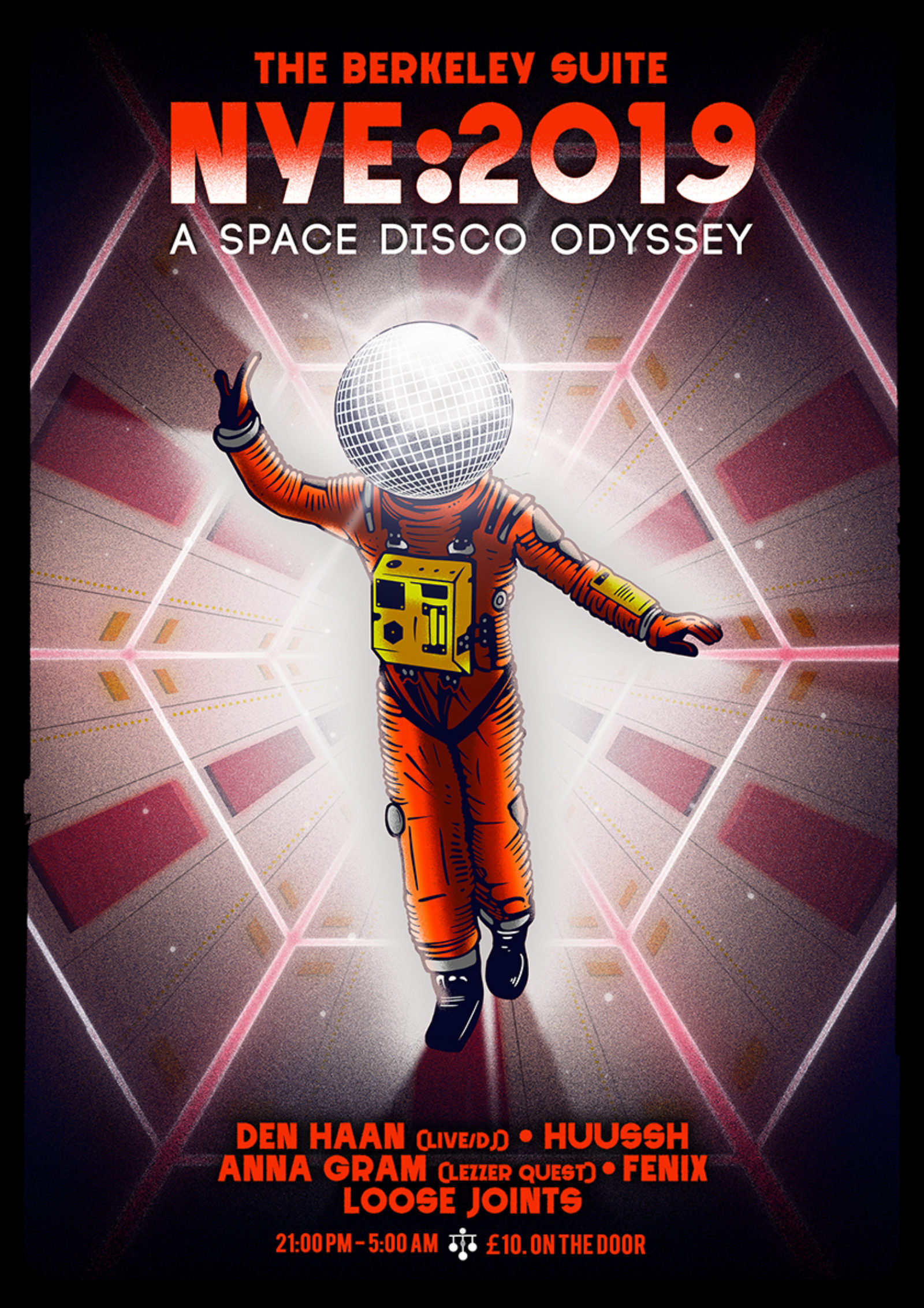 NYE 2019: A Space Disco Odyssey | The Berkeley Suite